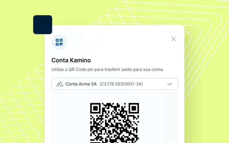 Conta bancária integrada da Kamino